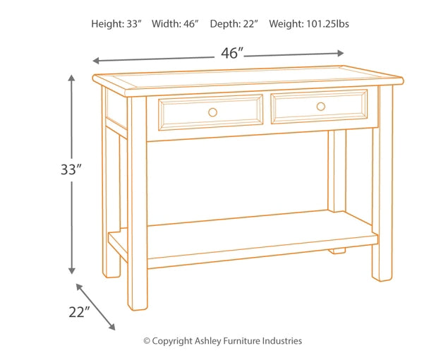 Bolanburg Sofa Table