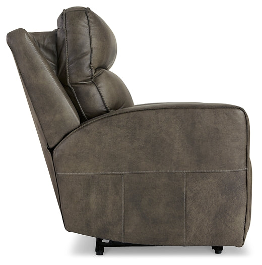 Game Plan Wide Seat Power Recliner